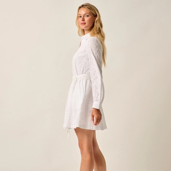 johnnie-o Jenna Embroidered Flared Shirt Dress size XS. - Picture 3 of 10